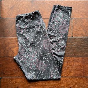Floral print leggings